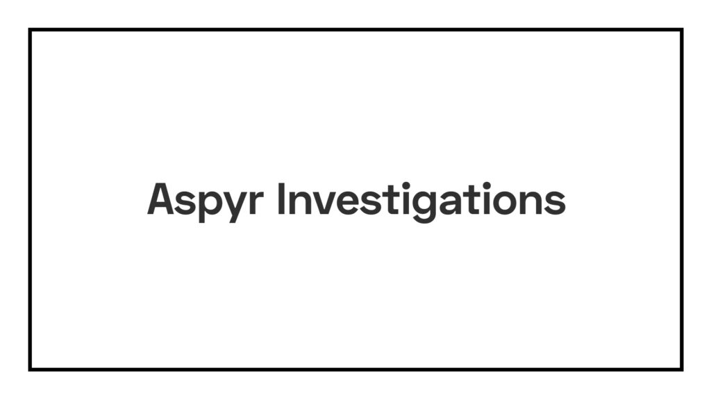 aspyr-investigations