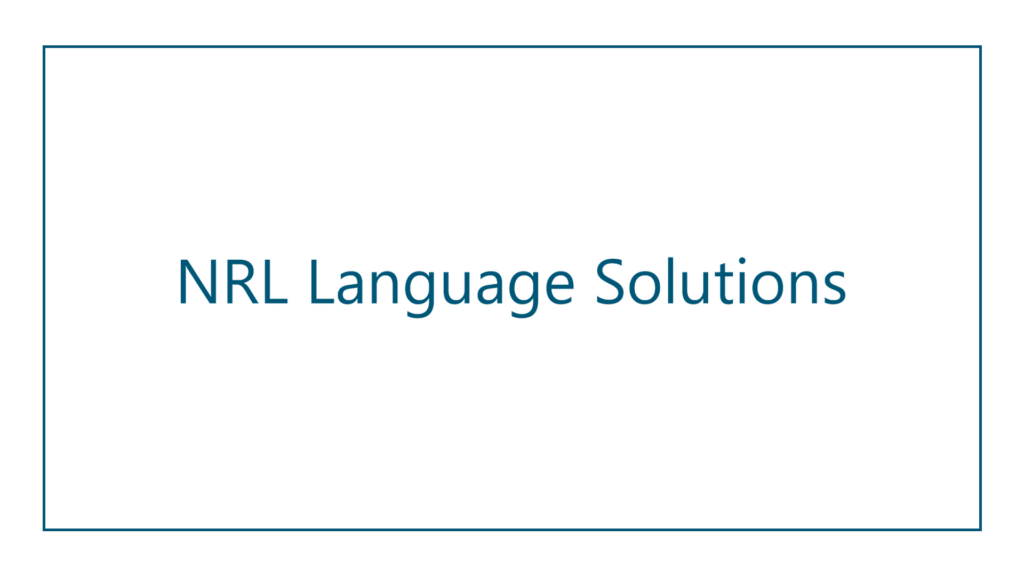 nrl-language-solutions-logo